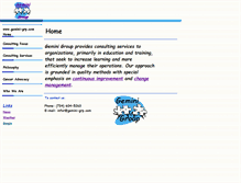 Tablet Screenshot of gemini-grp.com